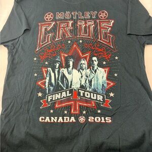 Mötley Crüe 2015 Canadian Tour Tee